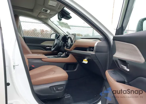 2025 Toyota Grand Highlander Platinum from USA, damaged, VIN 5TDAAAB54SS094691